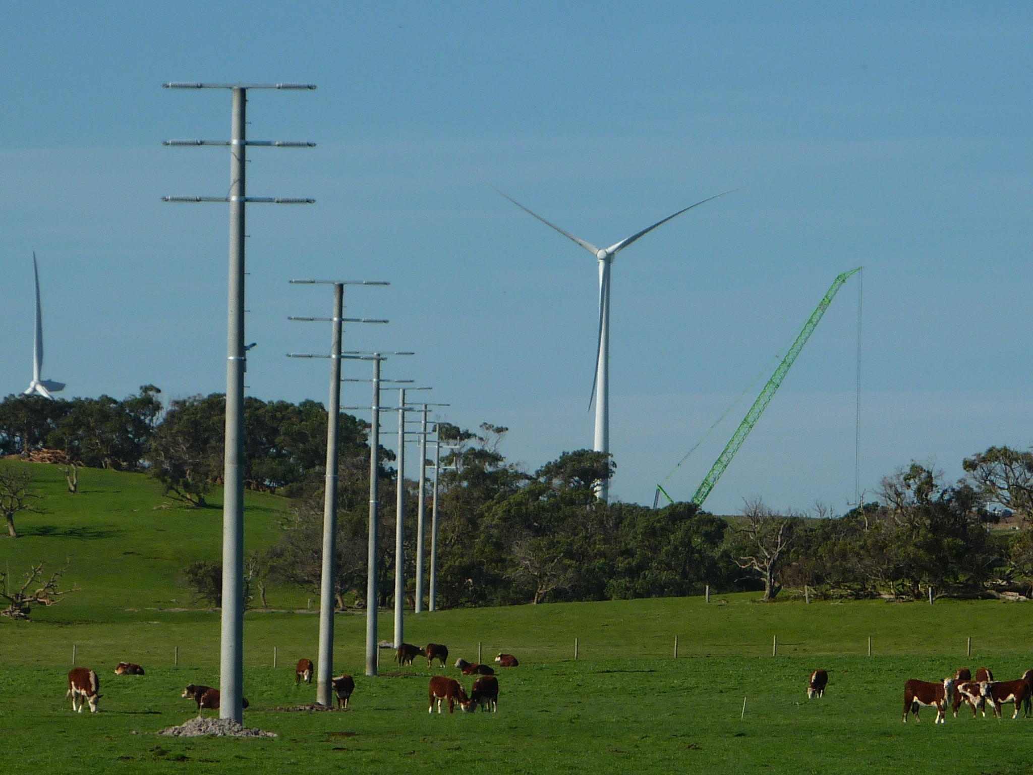 elaine terminal station wind farm